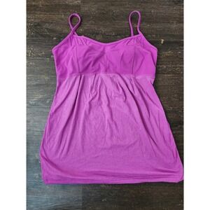 Lululemon Debut Tank Top‎ Heathered Ultra Violet Purple Activewear Yoga Size 6
